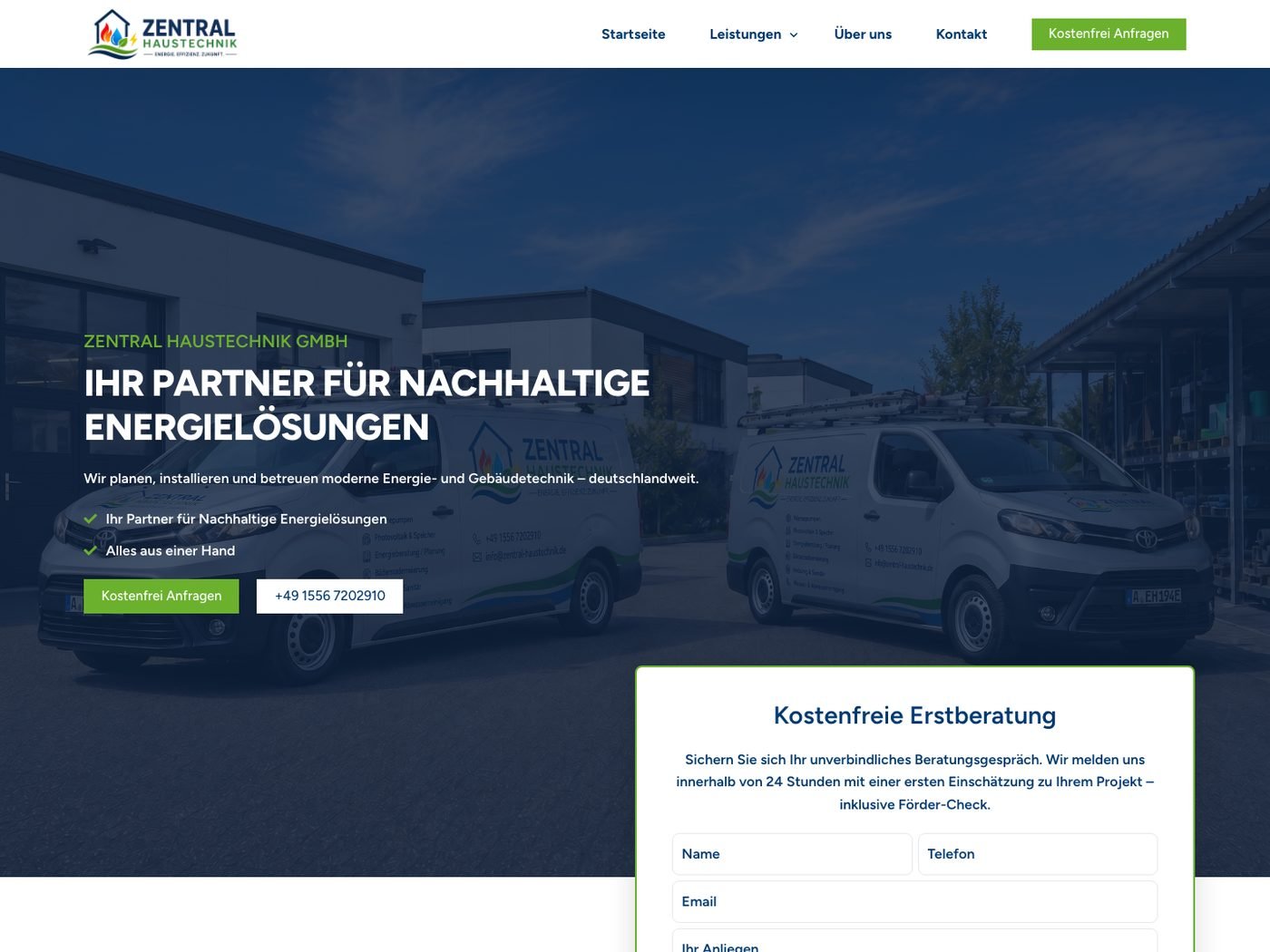 Vorschau des Projekts Zentral Haustechnik